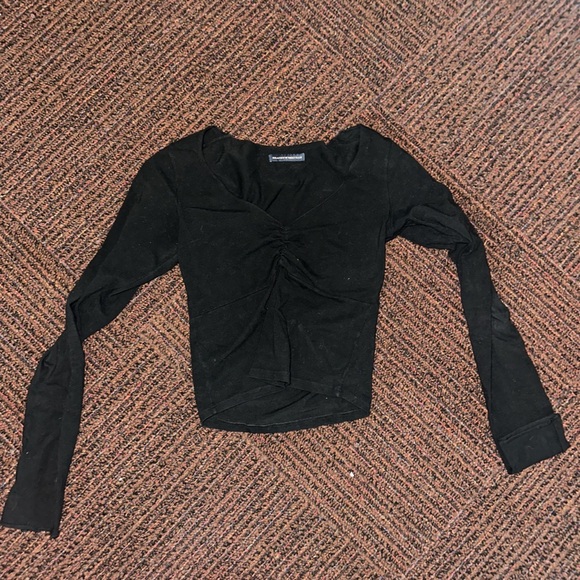 Brandy Melville Amara Black Long Sleeve - Picture 1 of 3